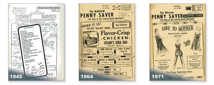 What is the history of Pennysaver?